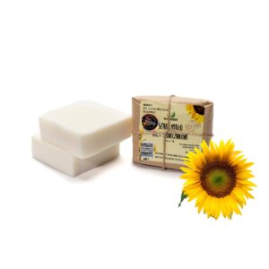 Szare mydło 100% słonecznikowe 125g ręcznie robione