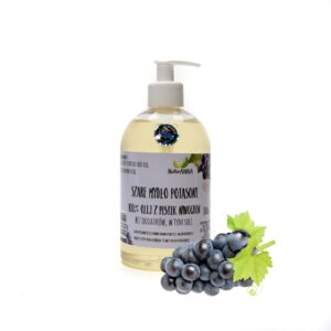 SZARE MYDŁO POTASOWE100% OLEJ Z PESTEK WINOGRON 500ml
